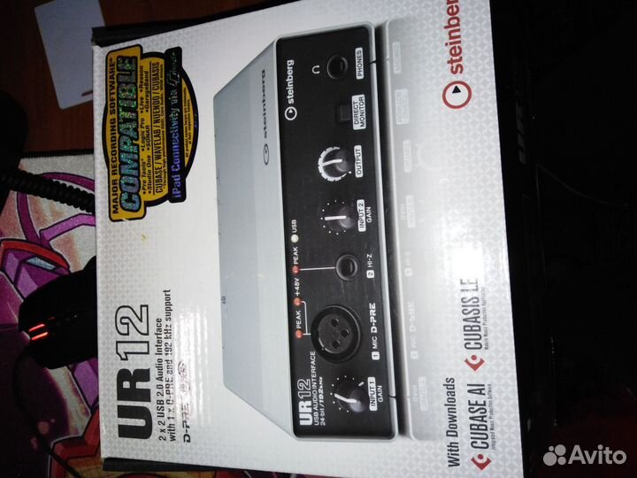 Аудиоинтерфейс steinberg ur 12
