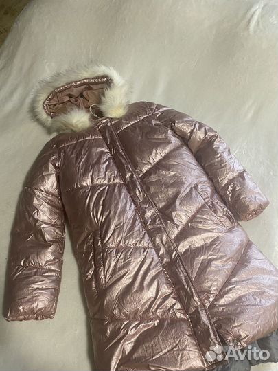 Пальто для девочки 158