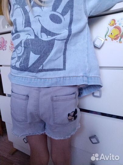 Вещи фирменные пакетом 98-104 см