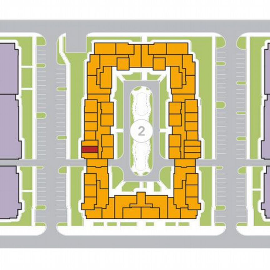 Квартира-студия, 25,1 м², 3/4 эт.