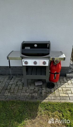 Газовый гриль weber spirit 2 gbs + много допов