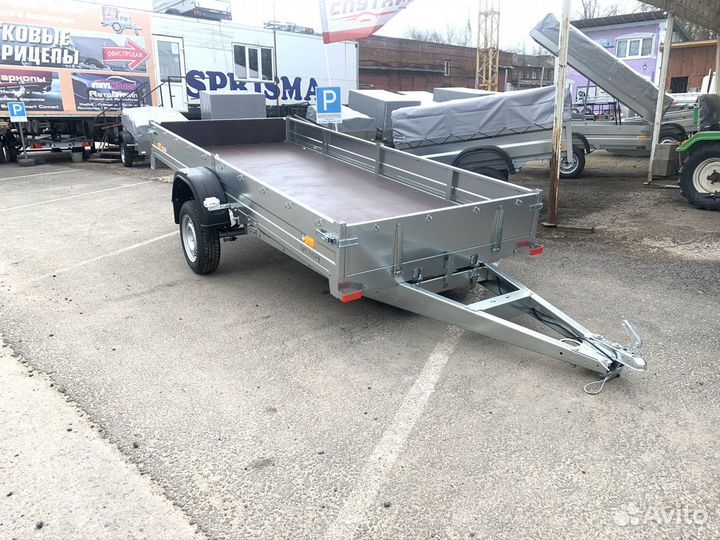Прицеп сст 7132-09-Ш (без тента и дуг)