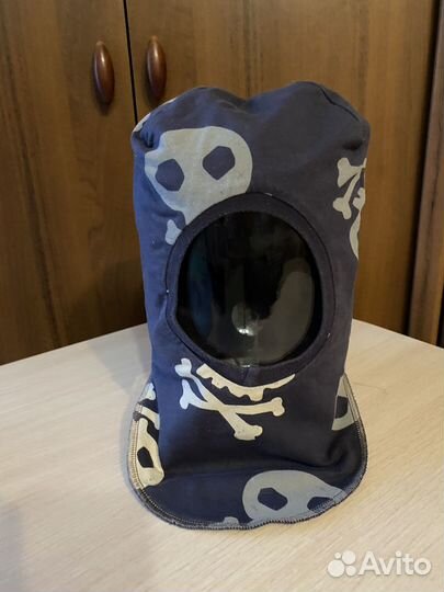 Шапка шлем для мальчика