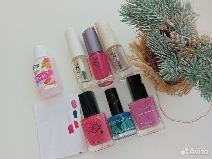 Лаки для ногтей пакетом (цена за всё)