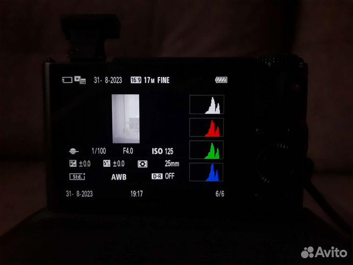 Компактный фотоаппарат Sony Cyber-shot DSC-RX100