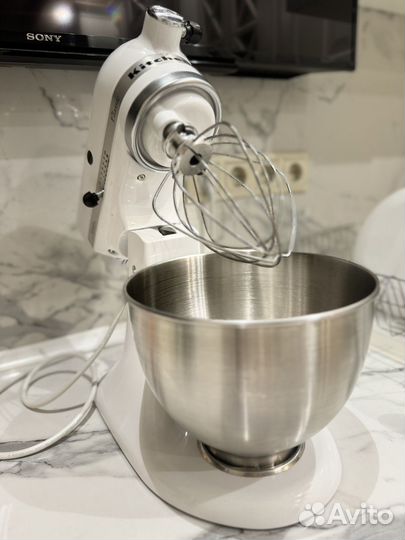 Планетарный Миксер KitchenAid 5K45ssewh