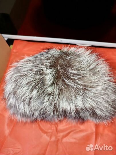 Шапка ушанка женская натуральный мех