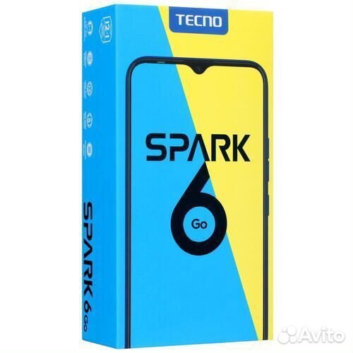 TECNO Spark 6 Go, 2/32 ГБ