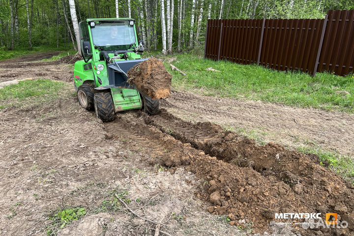 Корчеватель на мини-трактор Avant