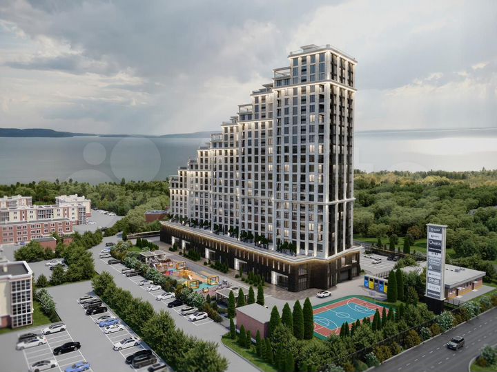 1-к. квартира, 67,7 м², 9/16 эт.