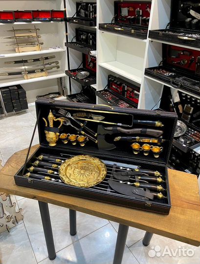 Шашлычный набор в кейсе для мужчин арт.90.20