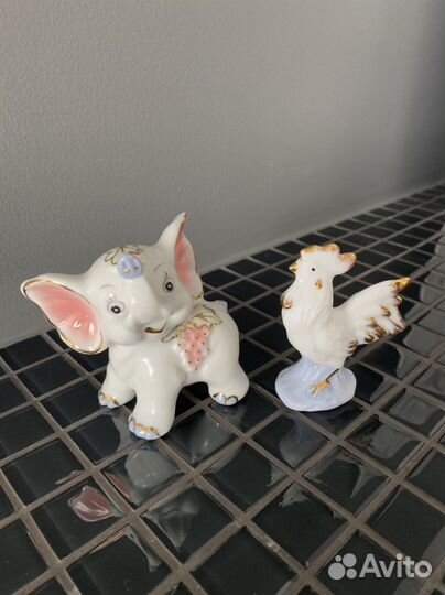 Слоник и петушок