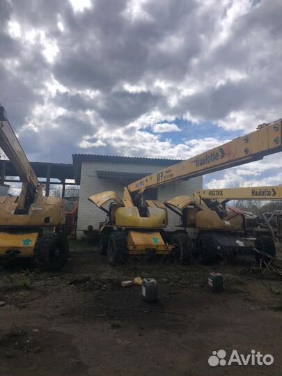 Разбор Телескопический подъемник haulotte 25tpx