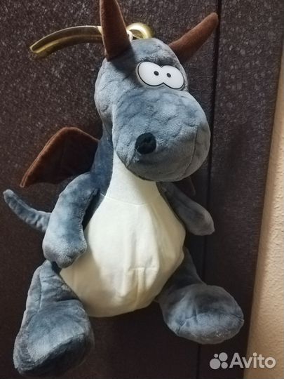 Новогодняя мягкая игрушка дракон