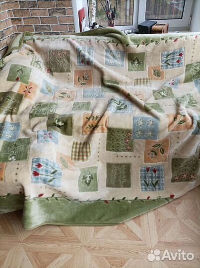 Плед покрывало плюшевый