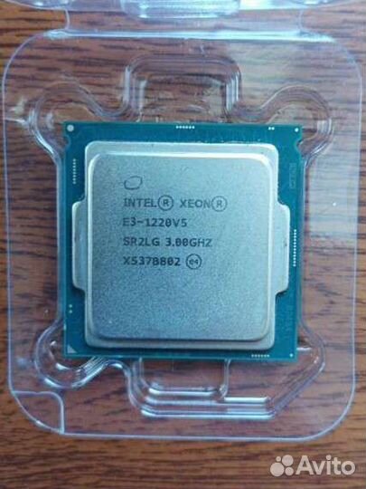Процессор Intel Xeon E3 1220 V5