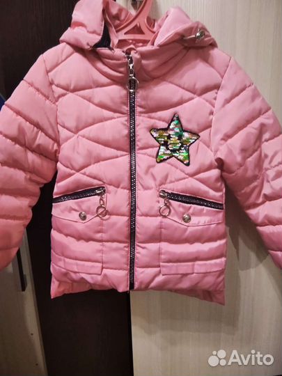 Куртка для девочки 2-3 лет
