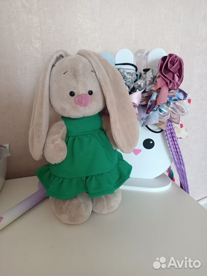 Мягкая игрушка зайка ми большой