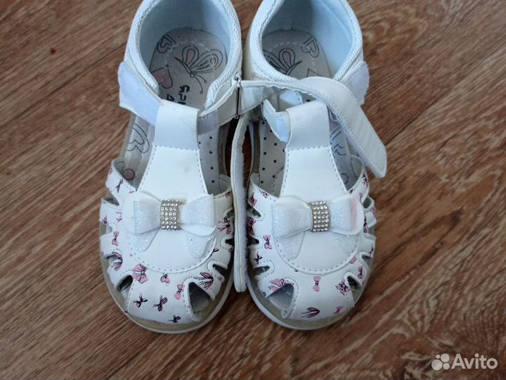 Сандалии для девочки 28 размер