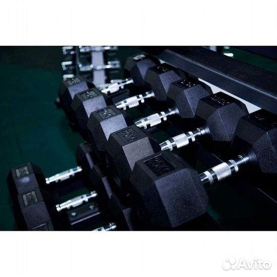 Гантель гексагональная обрезиненная ZSO, 2 кг