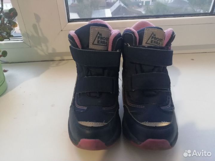 Ботинки для девочки зимние
