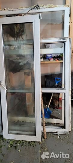 Окна пластиковые бу