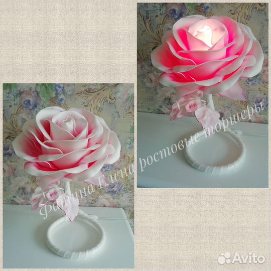 Светильник из изолона