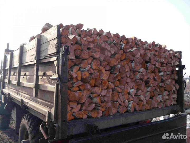 Дрова колотые
