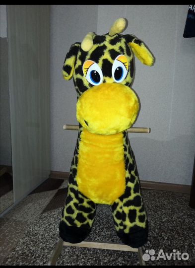 Детская качалка жираф
