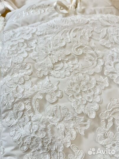 Красивый, теплый конверт люкс на выписку Chepe