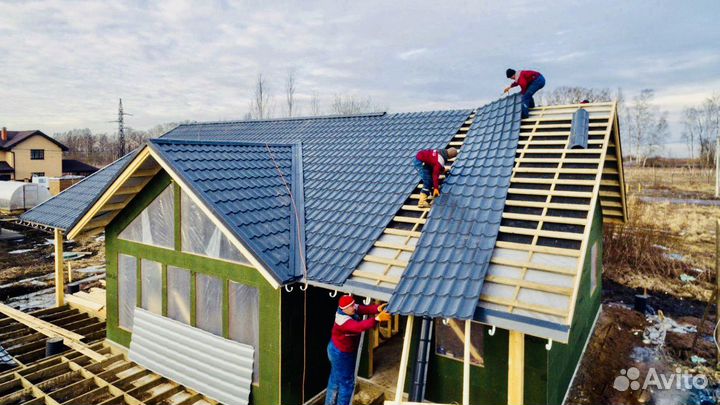 Ремонт крыши, Кровельные работы, Монтаж кровли