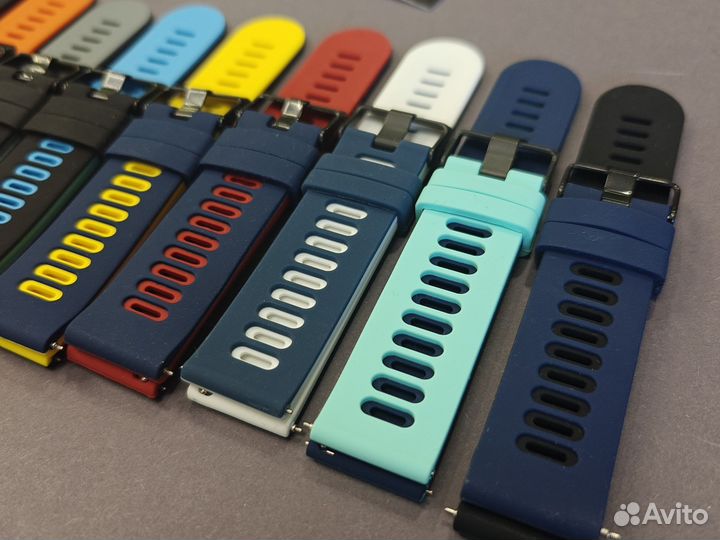 Ремешок силиконовый 22мм для Garmin Venu 3 / 2