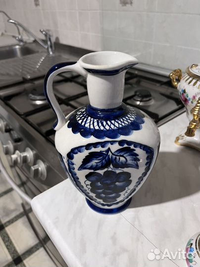 Фарфоровая посуда гжель
