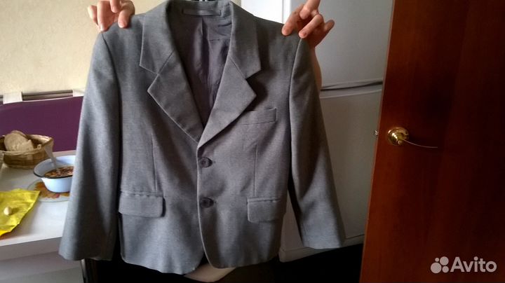Пиджак школьный на рост 128