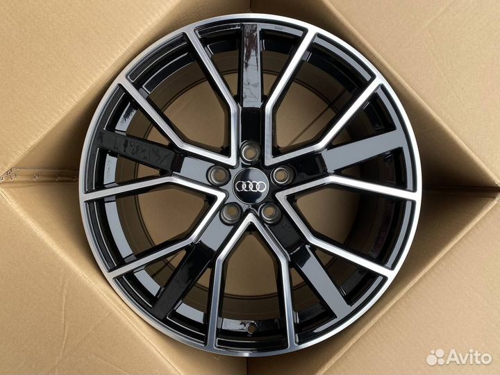 Диски литые Audi R21 5x112 BKF