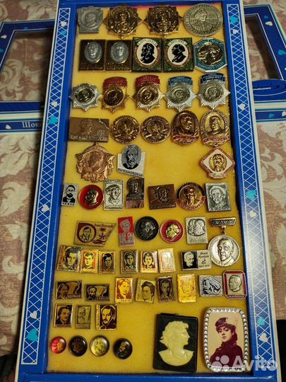 Значки ссср.тема личности