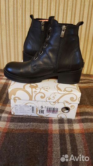 Ботинки кожаные Vitacci