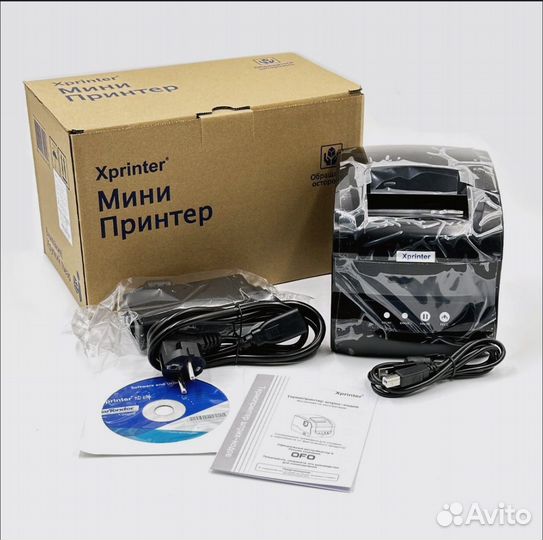 Термопринтер XP-365B,20-80mm