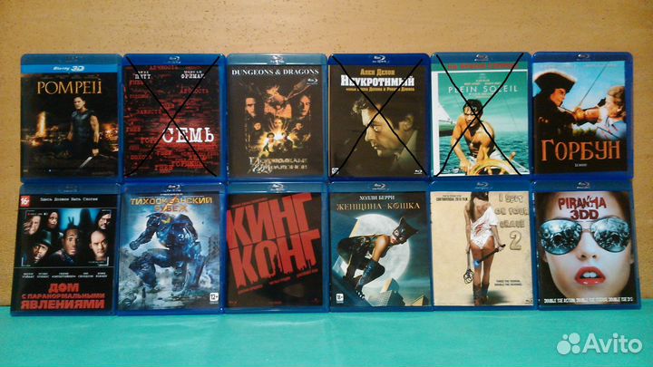 Фильмы и музыка на Blu-ray дисках. Не лицензия