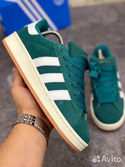 Кеды adidas campus 00s green