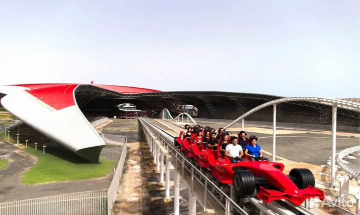 Билеты на Ferrari World, Ферари парк атракционов