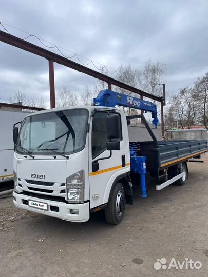 Isuzu NPR с КМУ, 2018