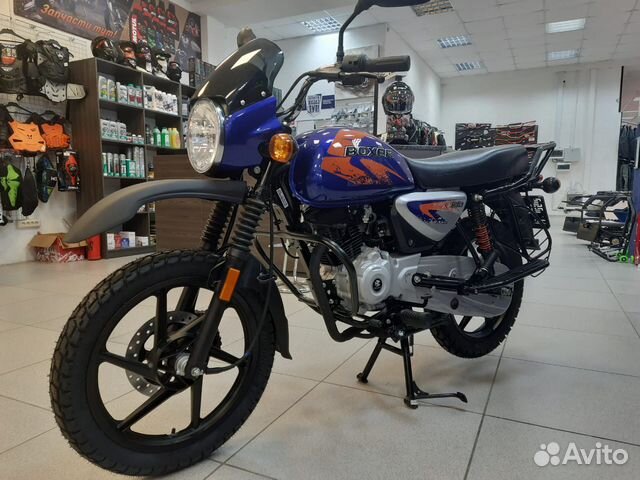 Мотоцикл Bajaj Boxer 150X Синий