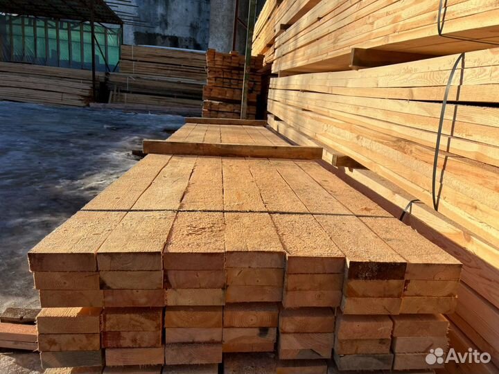 Брус обрезной 150х150х6000мм от производителя