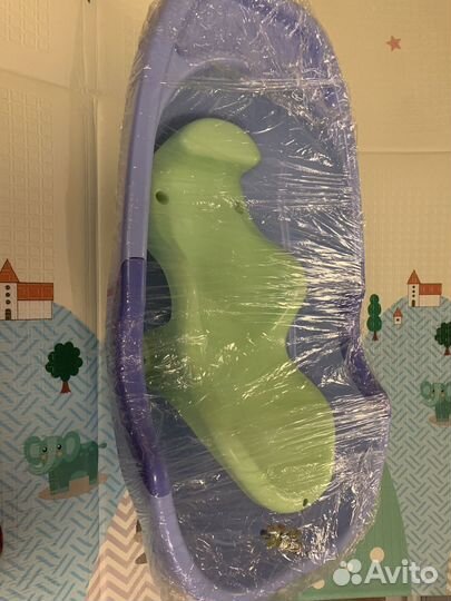 Детская ванночка для купания с горкой