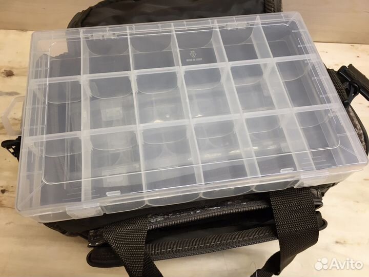 Сумка для рыболовных снастей + 4 органайзера