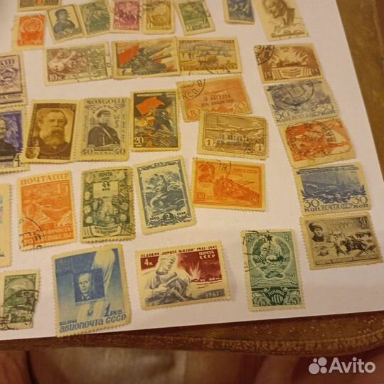 Марки СССР и Англии