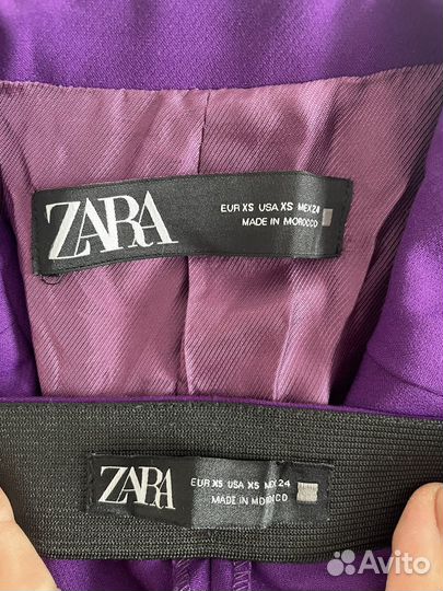 Брючный костюм zara xs