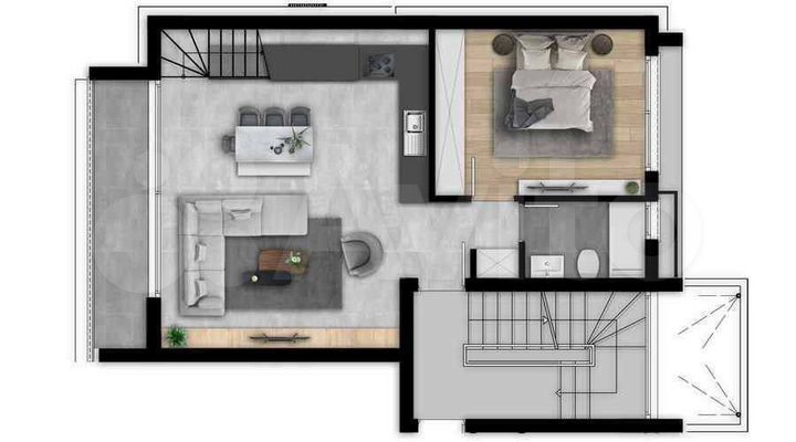 3-к. квартира, 95 м² (Кипр)