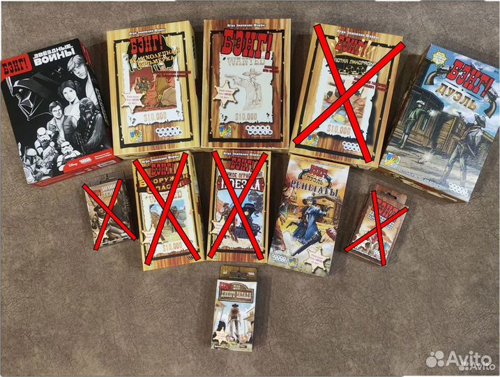 Бэнг настольная игра наборы